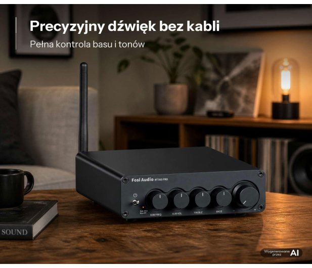 Fosi Audio Fosi Audio BT30D - Wzmacniacz audio 2.1 z Bluetooth - 1583325 - zdjęcie 2